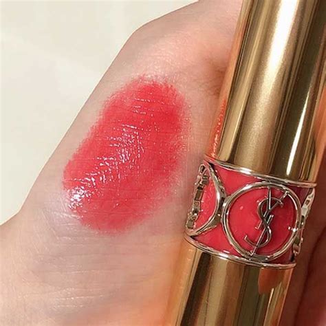 ysl orange perfecto swatch|ysl volupte shine.